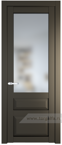 Дверь со стеклом ProfilDoors 2.5.3PD Матовое (Перламутр бронза)