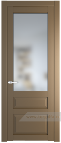 Дверь со стеклом ProfilDoors 2.5.3PD Матовое (Перламутр золото)