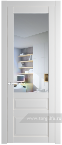 Дверь со стеклом ProfilDoors 2.5.3PD Прозрачное (Крем Вайт (RAL 120-02))
