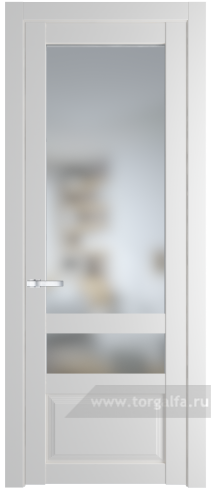 Дверь со стеклом ProfilDoors 2.5.4PD Матовое (Крем Вайт (RAL 120-02))