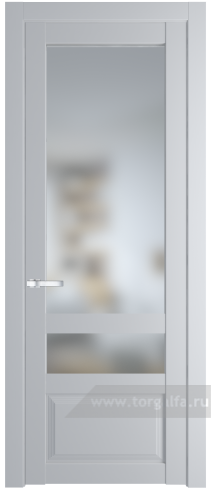 Дверь со стеклом ProfilDoors 2.5.4PD Матовое (Лайт Грей (RAL 870-01))