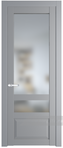 Дверь со стеклом ProfilDoors 2.5.4PD Матовое (Смоки (RAL 870-02))