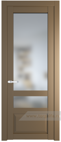 Дверь со стеклом ProfilDoors 2.5.4PD Матовое (Перламутр золото)
