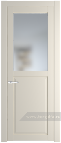 Дверь со стеклом ProfilDoors 2.6.2PD Матовое (Кремовая Магнолия (RAL 120-04))