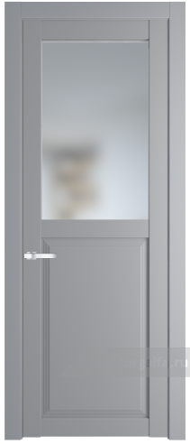 Дверь со стеклом ProfilDoors 2.6.2PD Матовое (Смоки (RAL 870-02))