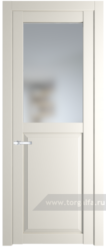 Дверь со стеклом ProfilDoors 2.6.2PD Матовое (Перламутр белый)