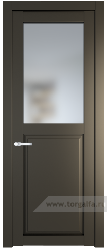 Дверь со стеклом ProfilDoors 2.6.2PD Матовое (Перламутр бронза)