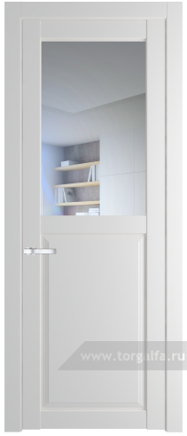 Дверь со стеклом ProfilDoors 2.6.2PD Прозрачное (Крем Вайт (RAL 120-02))