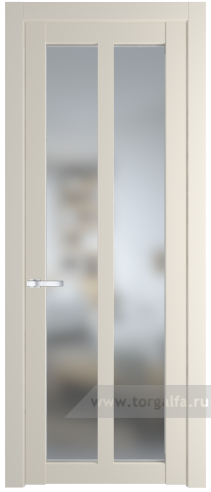 Дверь со стеклом ProfilDoors 2.7.2PD Матовое (Кремовая Магнолия (RAL 120-04))