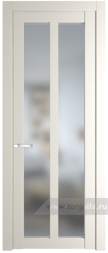 Дверь со стеклом ProfilDoors 2.7.2PD Матовое (Перламутр белый)