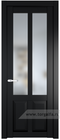Дверь со стеклом ProfilDoors 2.8.2PD Матовое (Блэк)