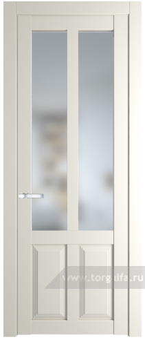 Дверь со стеклом ProfilDoors 2.8.2PD Матовое (Перламутр белый)