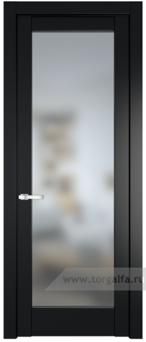 Дверь со стеклом ProfilDoors 3.1.2PD Матовое (Блэк)