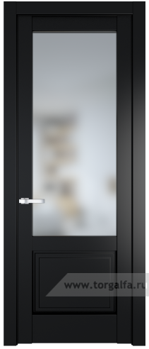 Дверь со стеклом ProfilDoors 3.2.2PD Матовое (Блэк)