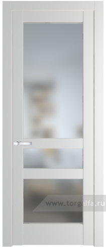 Дверь со стеклом ProfilDoors 3.5.2PD Матовое (Крем Вайт (RAL 120-02))