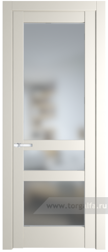 Дверь со стеклом ProfilDoors 3.5.2PD Матовое (Перламутр белый)