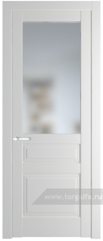 Дверь со стеклом ProfilDoors 3.5.3PD Матовое (Крем Вайт (RAL 120-02))