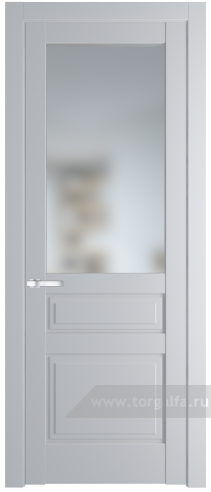Дверь со стеклом ProfilDoors 3.5.3PD Матовое (Лайт Грей (RAL 870-01))