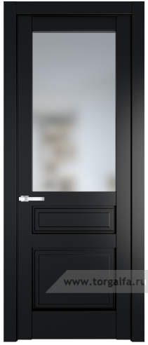 Дверь со стеклом ProfilDoors 3.5.3PD Матовое (Блэк)