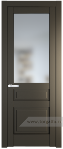 Дверь со стеклом ProfilDoors 3.5.3PD Матовое (Перламутр бронза)