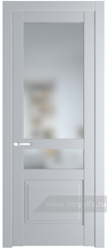 Дверь со стеклом ProfilDoors 3.5.4PD Матовое (Лайт Грей (RAL 870-01))