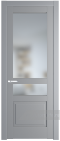 Дверь со стеклом ProfilDoors 3.5.4PD Матовое (Смоки (RAL 870-02))