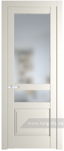 Дверь со стеклом ProfilDoors 3.5.4PD Матовое (Перламутр белый)