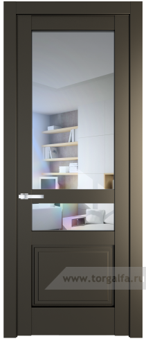Дверь со стеклом ProfilDoors 3.5.4PD Прозрачное (Перламутр бронза)