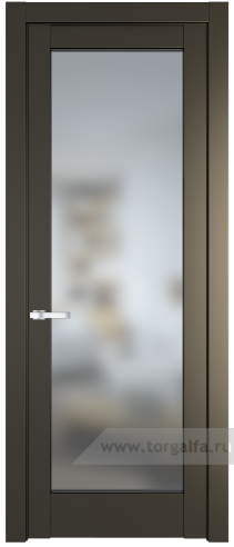 Дверь со стеклом ProfilDoors 4.1.2PD Матовое (Перламутр бронза)