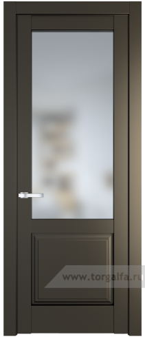 Дверь со стеклом ProfilDoors 4.2.2PD Матовое (Перламутр бронза)