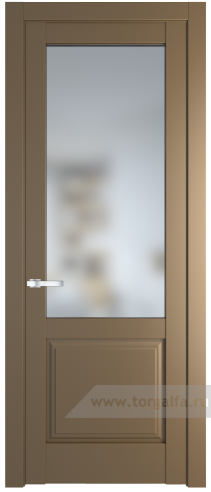 Дверь со стеклом ProfilDoors 4.2.2PD Матовое (Перламутр золото)