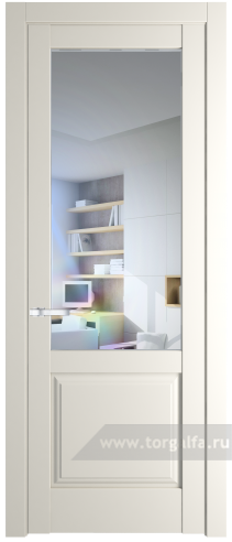 Дверь со стеклом ProfilDoors 4.2.2PD Прозрачное (Перламутр белый)