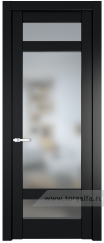 Дверь со стеклом ProfilDoors 4.3.2PD Матовое (Блэк)