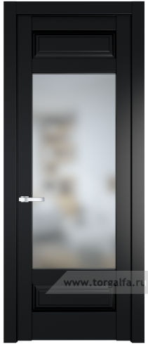 Дверь со стеклом ProfilDoors 4.3.3PD Матовое (Блэк)