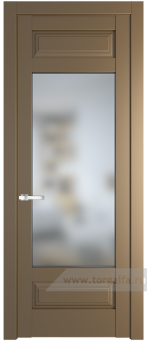 Дверь со стеклом ProfilDoors 4.3.3PD Матовое (Перламутр золото)