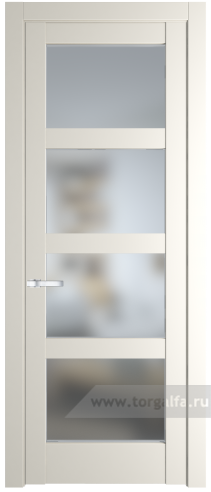 Дверь со стеклом ProfilDoors 4.4.2PD Матовое (Перламутр белый)