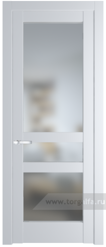 Дверь со стеклом ProfilDoors 4.5.2PD Матовое (Вайт (RAL 110 96 02))