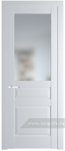 Дверь со стеклом ProfilDoors 4.5.3PD Матовое (Вайт (RAL 110 96 02))