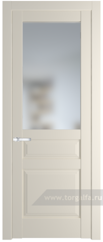 Дверь со стеклом ProfilDoors 4.5.3PD Матовое (Кремовая Магнолия (RAL 120-04))