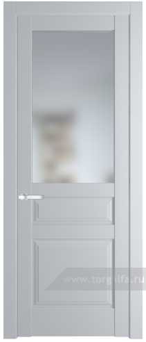 Дверь со стеклом ProfilDoors 4.5.3PD Матовое (Лайт Грей (RAL 870-01))