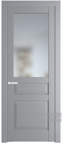 Дверь со стеклом ProfilDoors 4.5.3PD Матовое (Смоки (RAL 870-02))