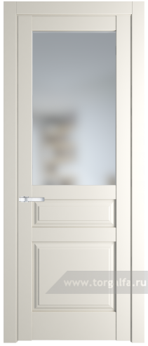 Дверь со стеклом ProfilDoors 4.5.3PD Матовое (Перламутр белый)