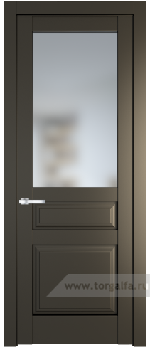 Дверь со стеклом ProfilDoors 4.5.3PD Матовое (Перламутр бронза)