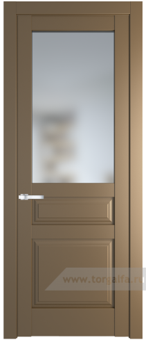 Дверь со стеклом ProfilDoors 4.5.3PD Матовое (Перламутр золото)