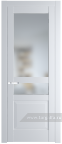 Дверь со стеклом ProfilDoors 4.5.4PD Матовое (Вайт (RAL 110 96 02))