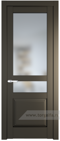 Дверь со стеклом ProfilDoors 4.5.4PD Матовое (Перламутр бронза)