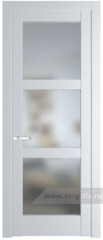 Дверь со стеклом ProfilDoors 4.6.2PD Матовое (Вайт (RAL 110 96 02))