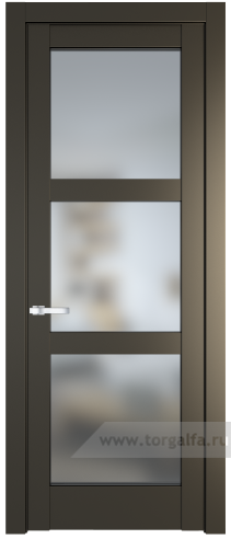 Дверь со стеклом ProfilDoors 4.6.2PD Матовое (Перламутр бронза)