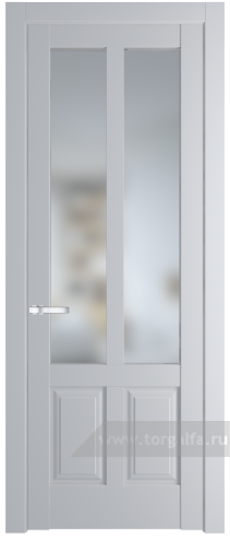 Дверь со стеклом ProfilDoors 4.8.2PD Матовое (Лайт Грей (RAL 870-01))