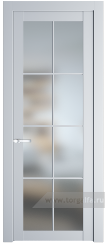 Дверь со стеклом ProfilDoors 1.1.2(р.8) PD Матовое (Вайт (RAL 110 96 02))